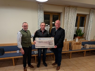 Spende für die Renovierung der Bergkirche