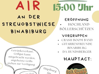 1. Open Air Streuobstwiese 27.06.2026