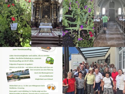 Vereinsausflug 04.07.26